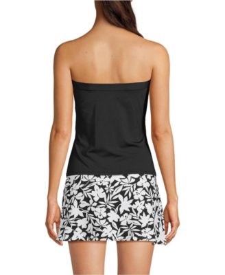 Women's Bandeau Tankini Swimsuit Top