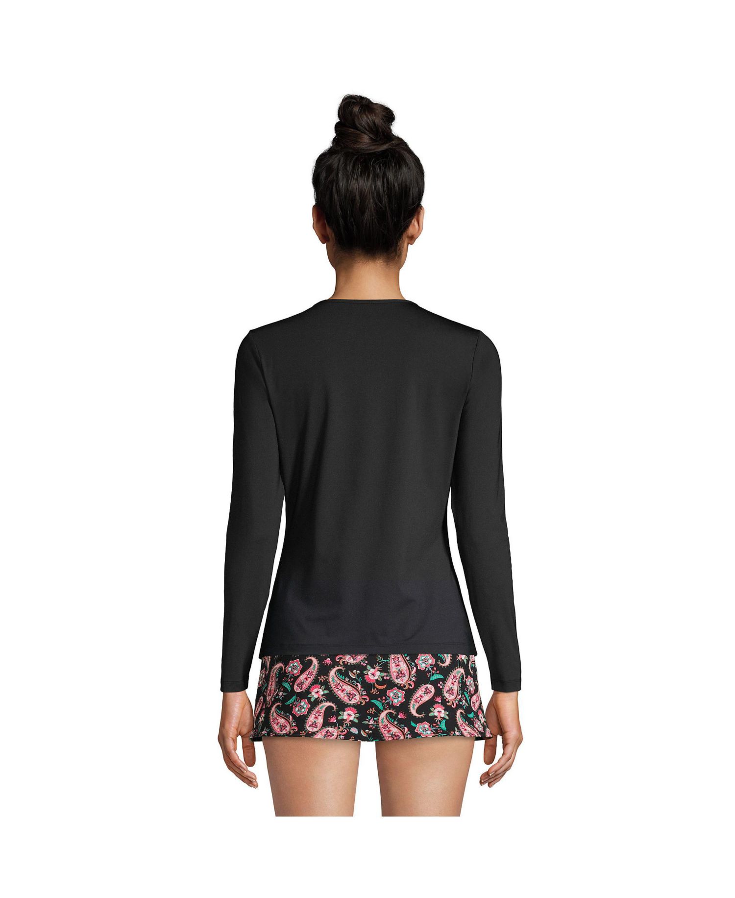 Women's SunShade UPF 50 Long Sleeve Rash Guard Swim Tee