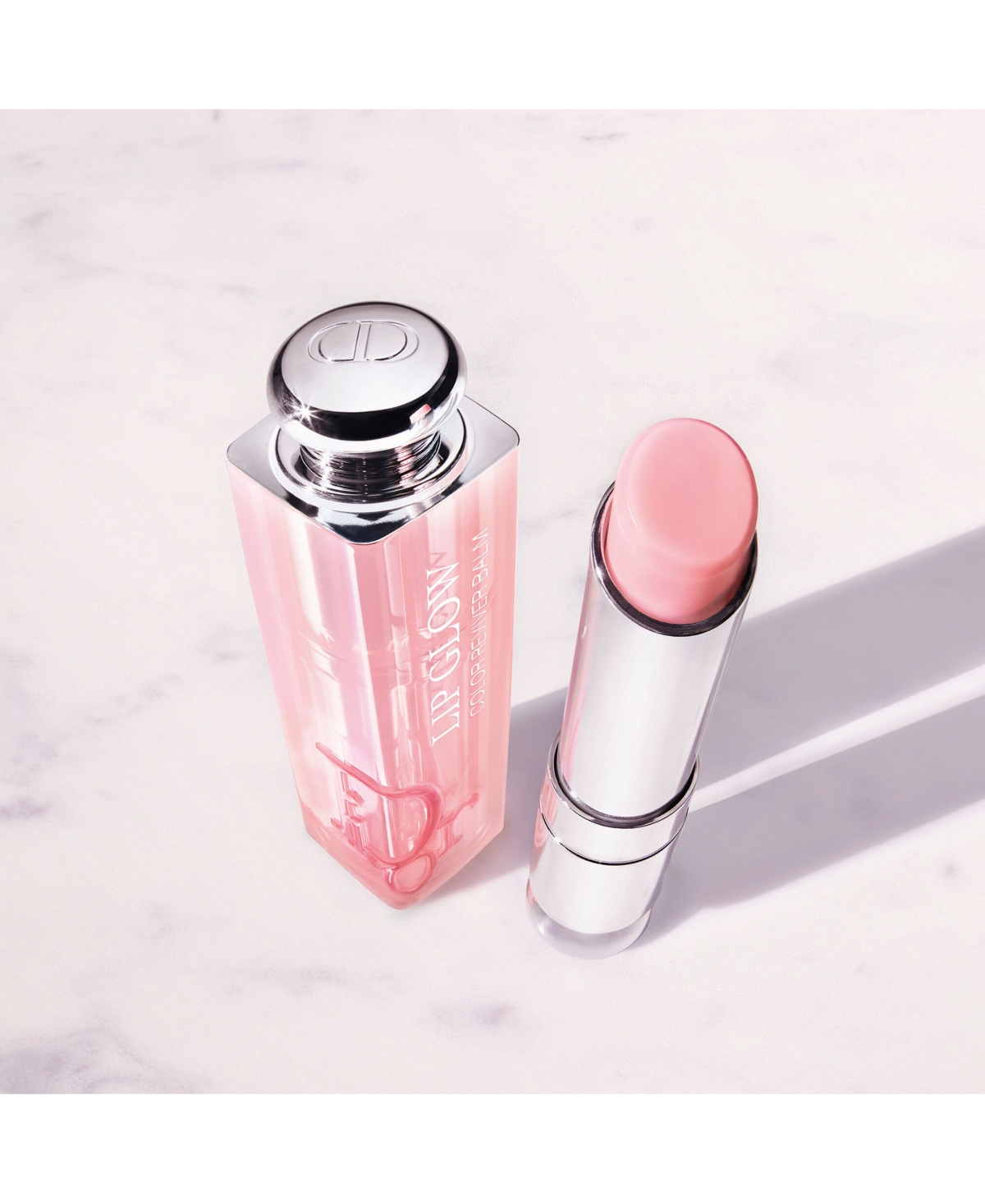Shop Dior Addict Lip Glow Balm In Glow  Pink (a Delicate Pink)