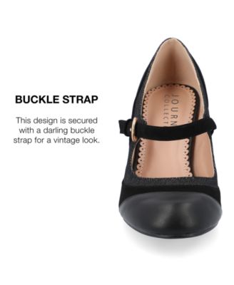 Women's Siri Round Toe Mary Jane Pumps