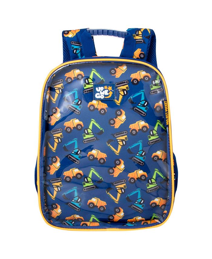 Up We Go Toddler Boys Truck Print Project Backpack