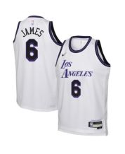 2023/24 Lakers JAMES #6 Bkacl City Edition NBA Jerseys
