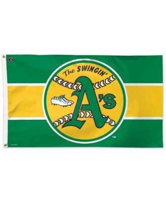 WinCraft Oakland Athletics Double Sided House Flag - 28"x40" Official MLB Team Flag