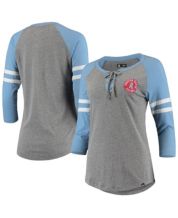 Arizona Diamondbacks 5th & Ocean by New Era Women's Jersey Tri-Blend Raglan  T-Shirt - Red