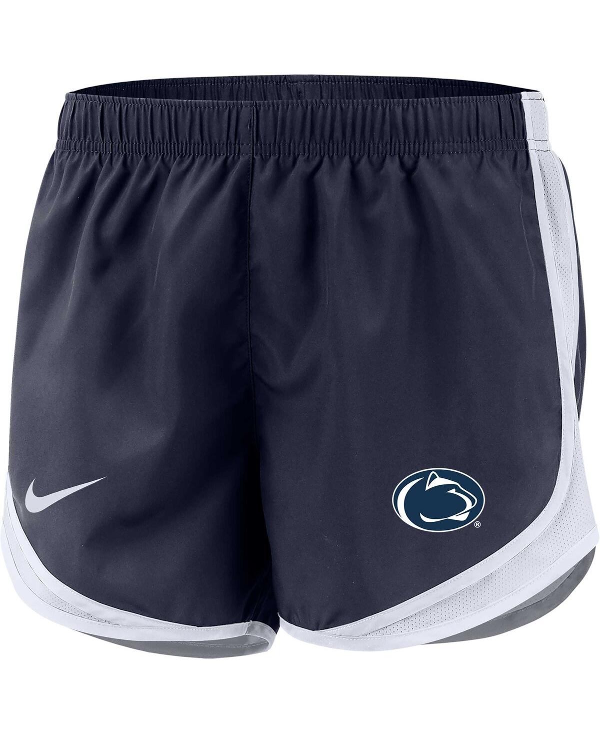 Nike Women's  Navy Penn State Nittany Lions Tempo Performance Shorts