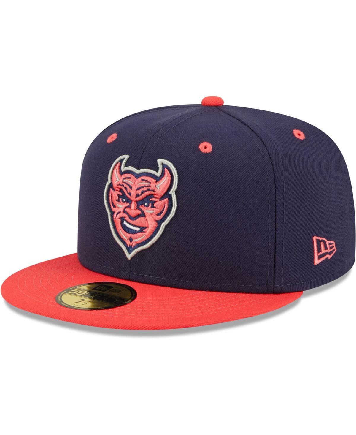 Men's New Era Red Demonios de Des Moines Copa De La Diversion 59FIFTY Fitted Hat - Red