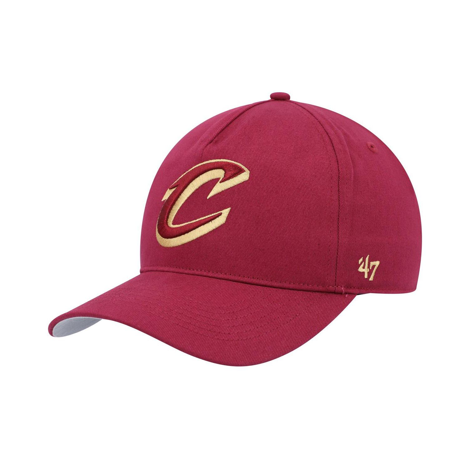 Men's Wine Cleveland Cavaliers Hitch Snapback Hat