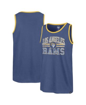 Men's Blue Los Angeles Rams Winger Franklin Tank Top