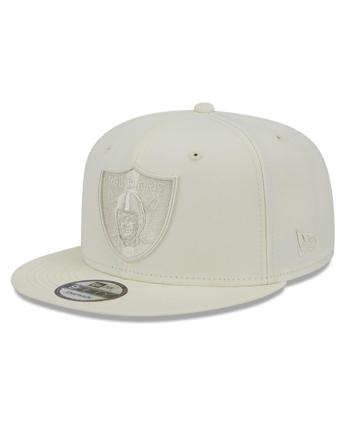 Men's New EraLas Vegas Raiders Color Pack 9FIFTY Snapback Hat - Cream
