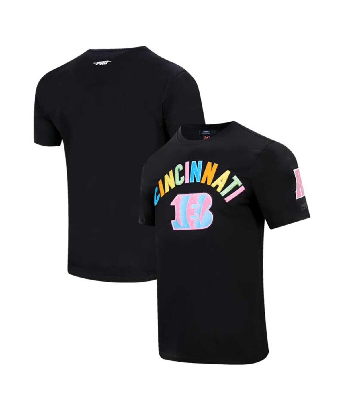Men's Pro StandardCincinnati Bengals Neon Graphic T-shirt - Black