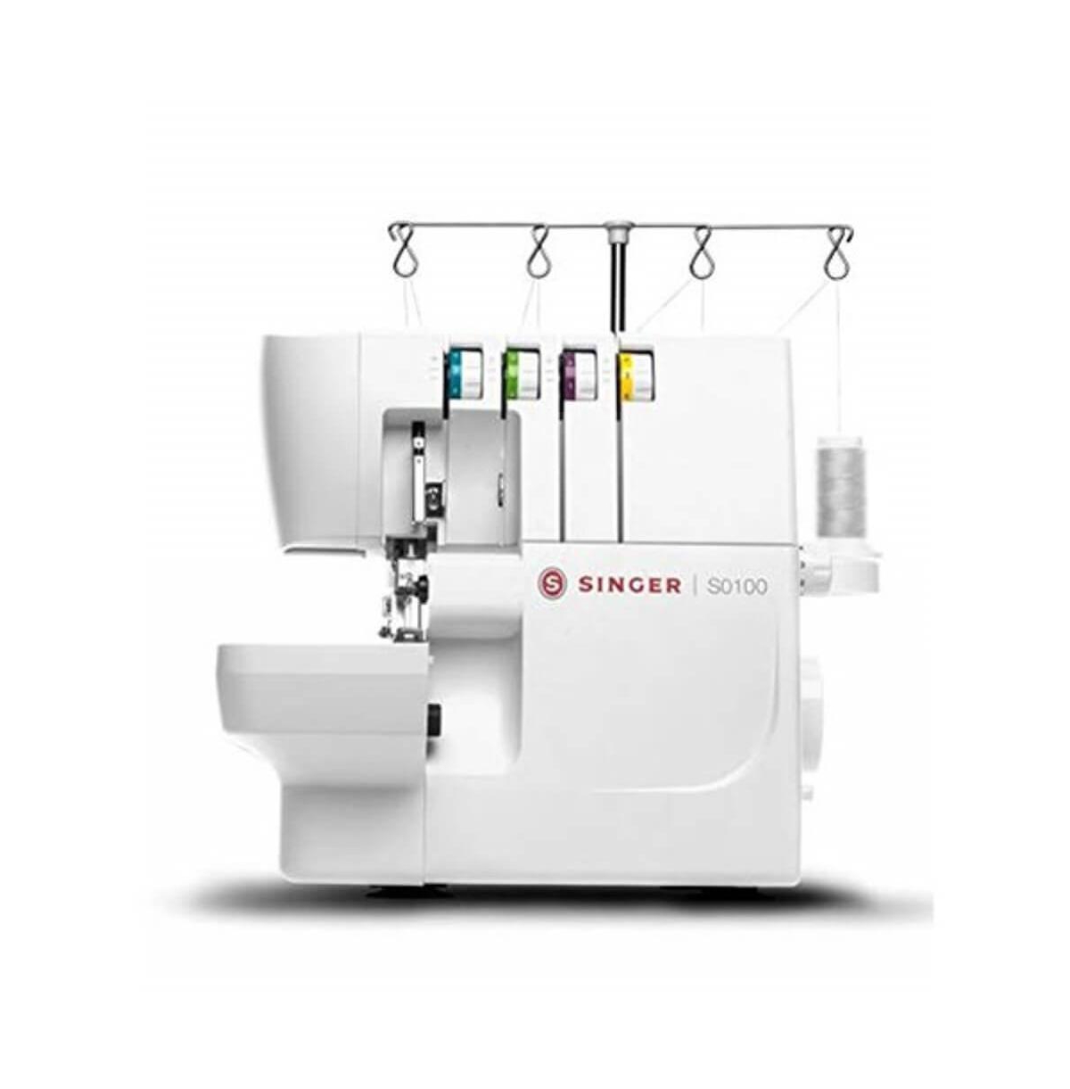 S0100 Serger Sewing Machine - White