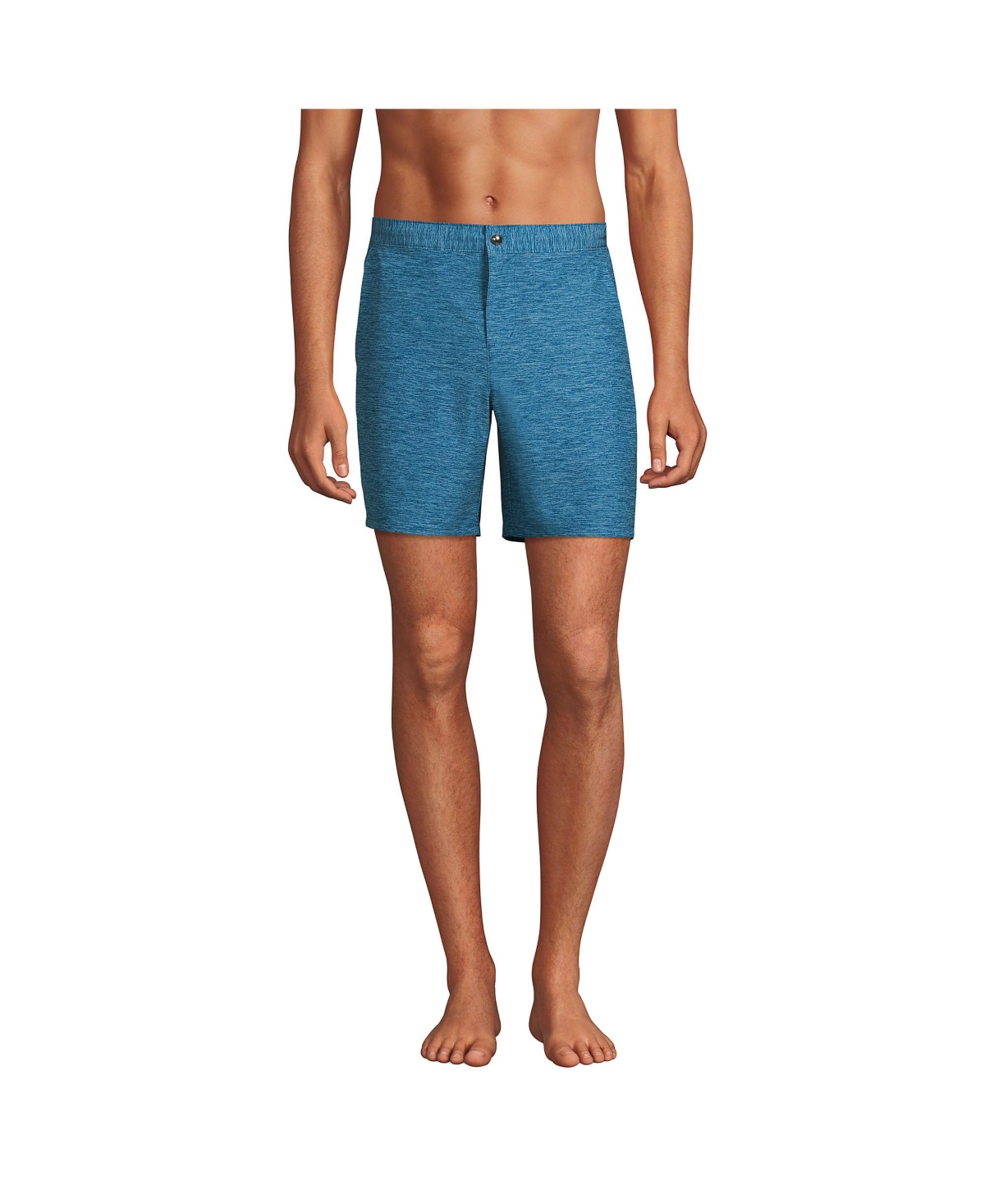 Lands End Men s Big Unlined Hybrid Swim Shorts Smart Closet