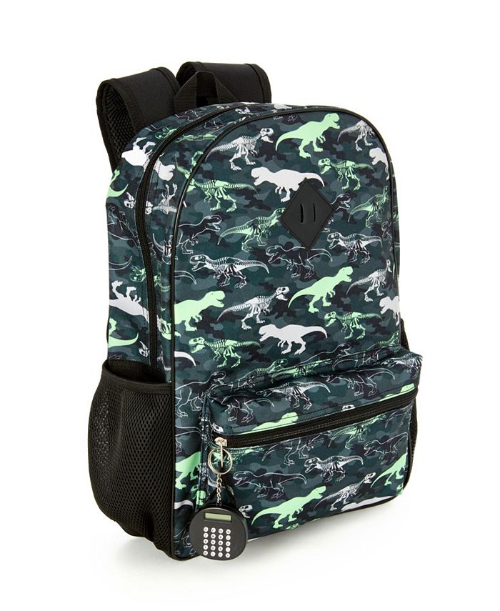 InMocean Little and Big Boys Dino Backpack, 6 Piece Set Macy's