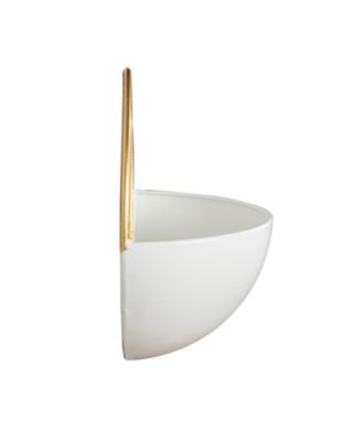 Crescent 3-Piece Metal Wall Planter Set