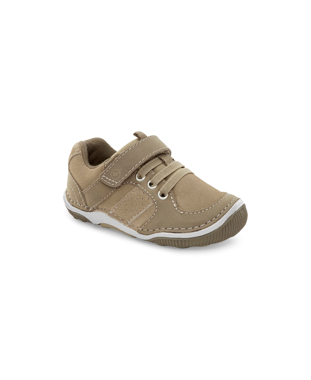Shop Stride Rite Baby Boys Srtech Wes Leather Sneakers In Taupe