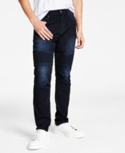 I.N.C. International Concepts Men's Regular-Fit Acid-Washed Moto Joggers,  Created for Macy's - Macy's