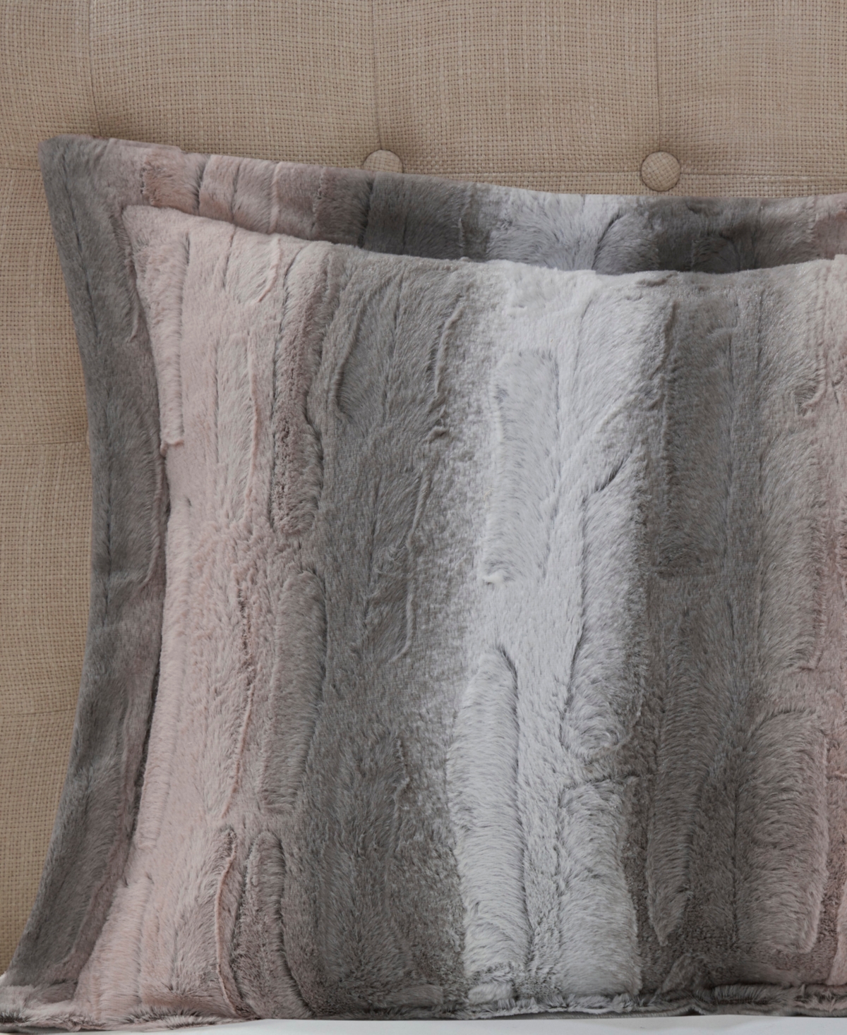 Madison Park Zuri Faux-Fur 4-Pc. Comforter Set, Full/Queen