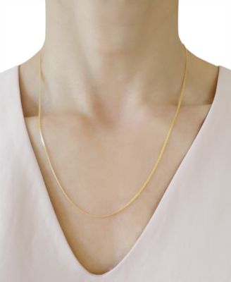 Bismark Link 16 Chain Necklace (1-1/3mm) in 14k Gold