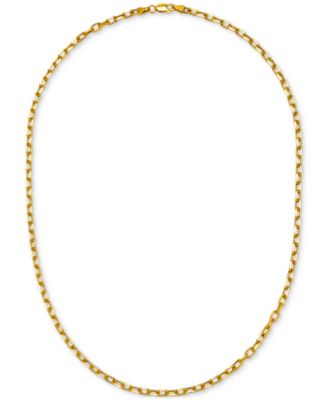 Paperclip Link 20" Chain Necklace (3-5/8mm) in 14k Gold