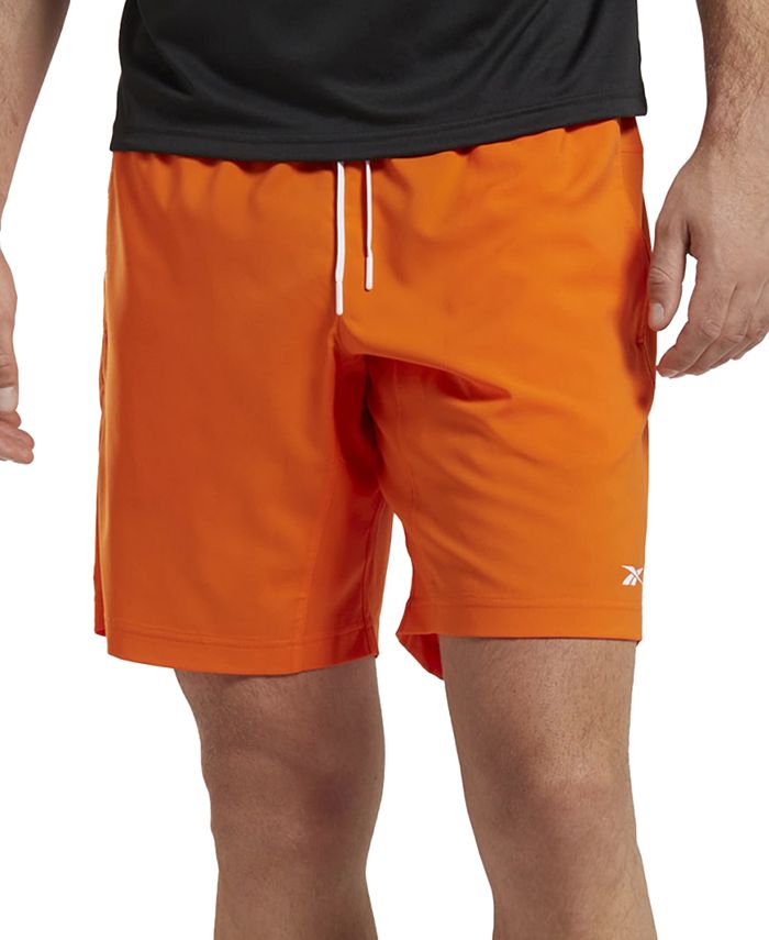 omdrejningspunkt Habitat Van Reebok Men's Regular-Fit Moisture-Wicking 9" Woven Drawstring Shorts -  Macy's