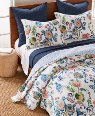 Levtex Eleni Vine Floral Reversible 3-Pc. Quilt Set, King/California King