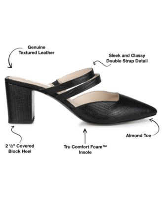 Women's Kaitlynn Block Heel Slip On Pumps