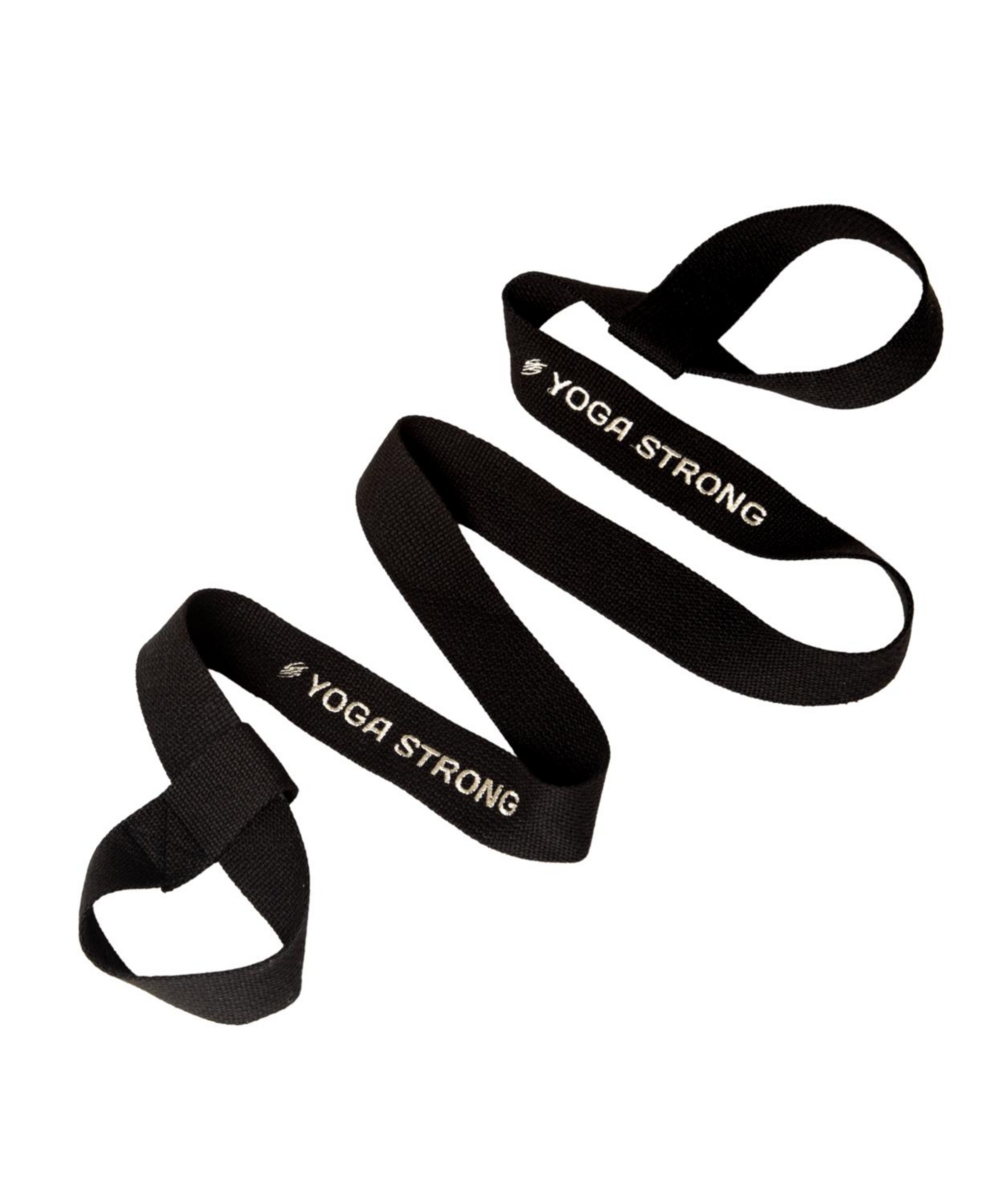 Stretch & Carry Strap with Durable & Adjustable End Loops - Black