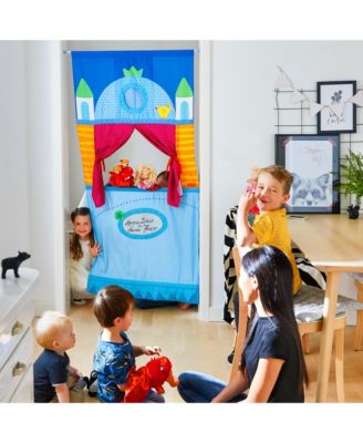 Doorway Puppet Theater - Space Saver with Adjustable Rod