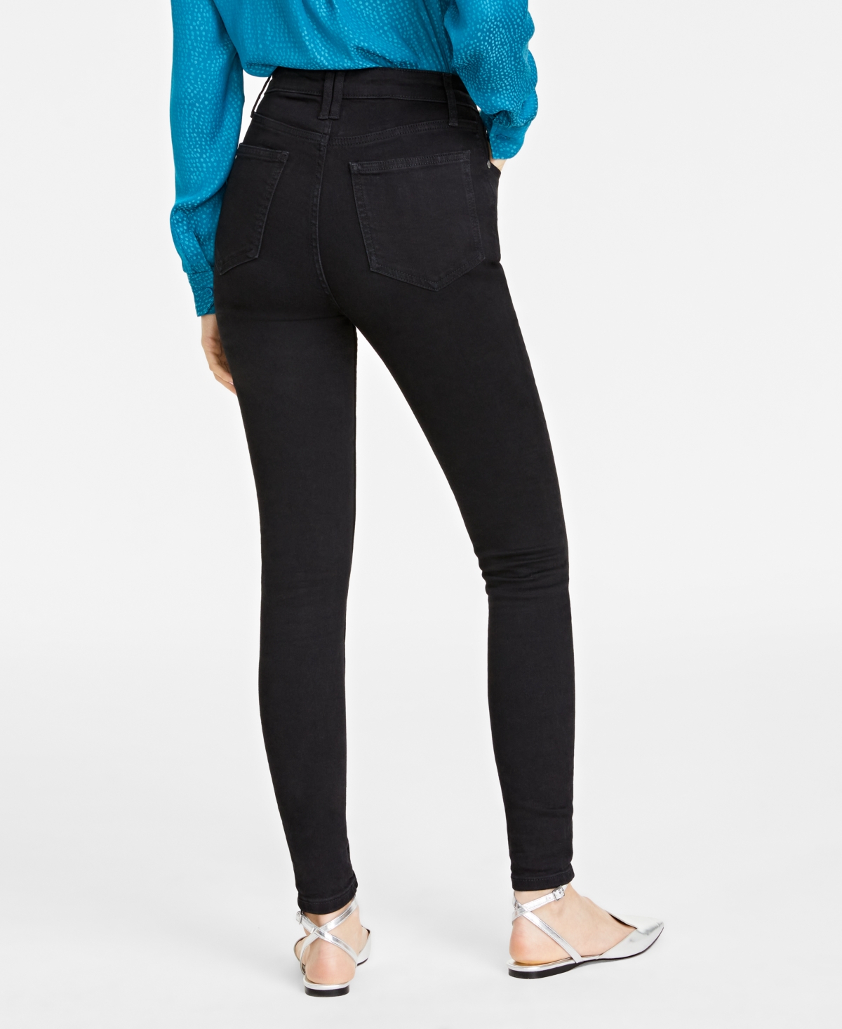 On 34th Women's High Rise Skinny Jeans, Regular and Short Lengths, Created for Macy's