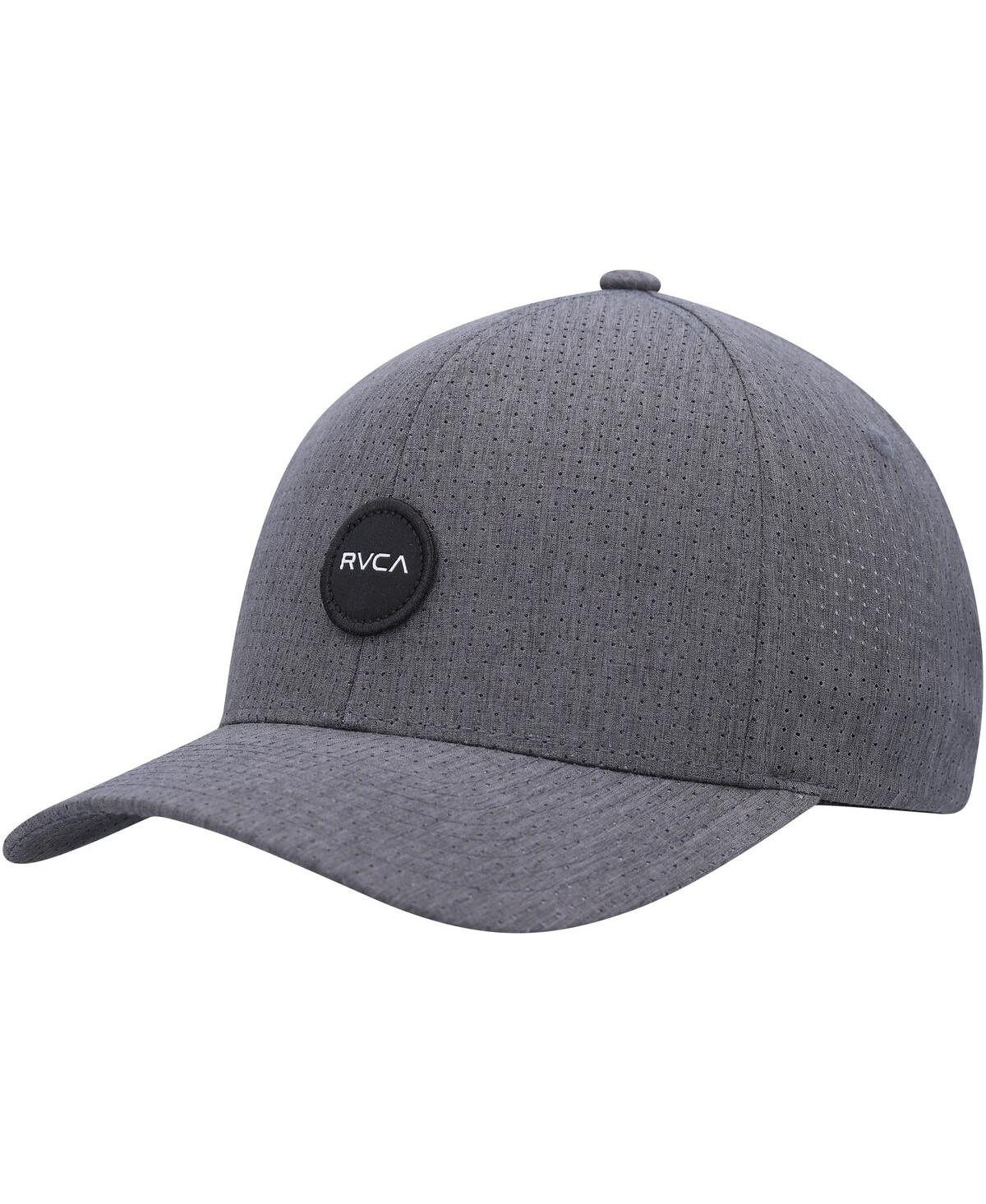 Rvca Men's  Charcoal Shane Flex Hat