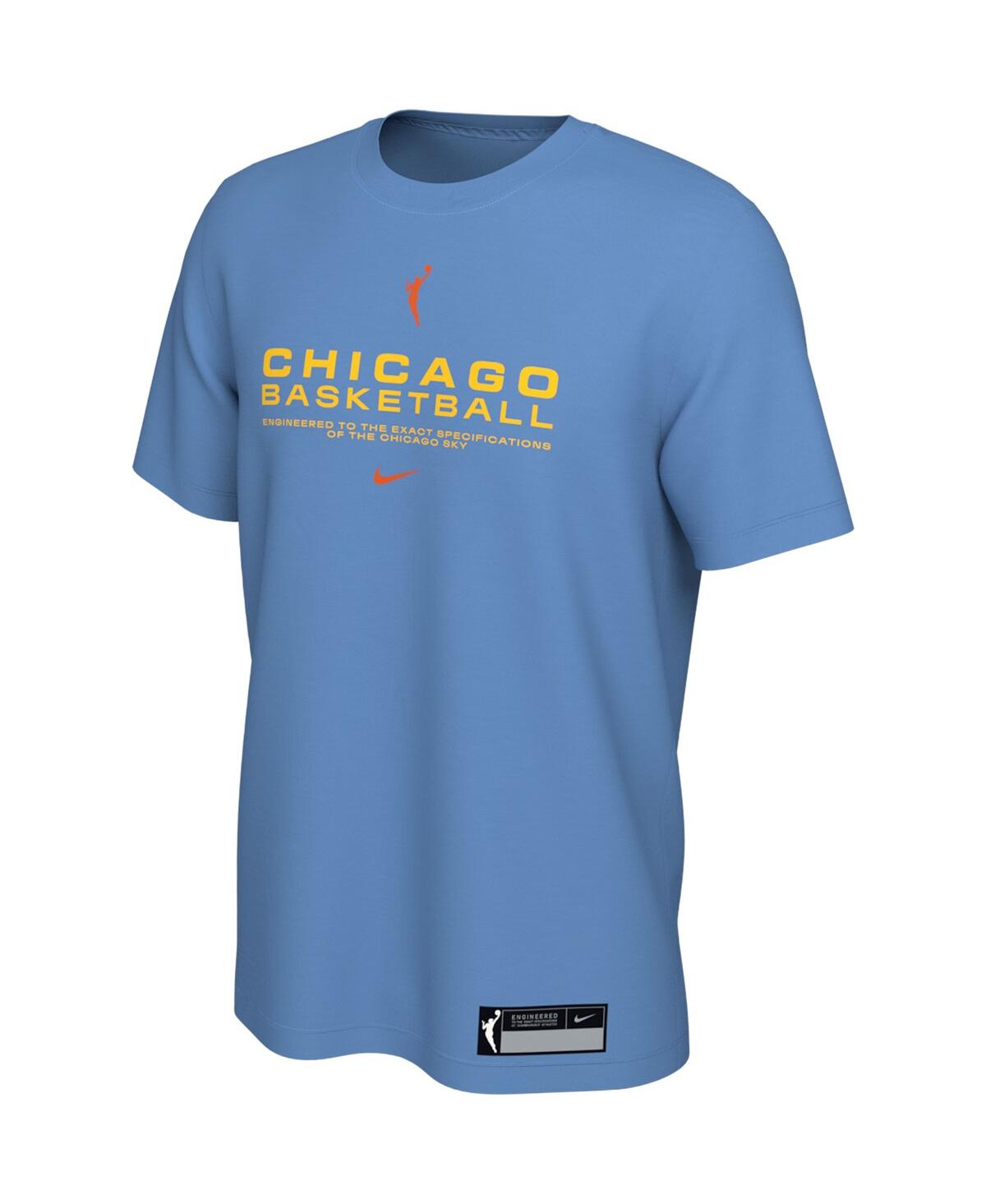 Nike Sky Blue Chicago Sky On Court Legend Essential Practice T-shirt In Blue