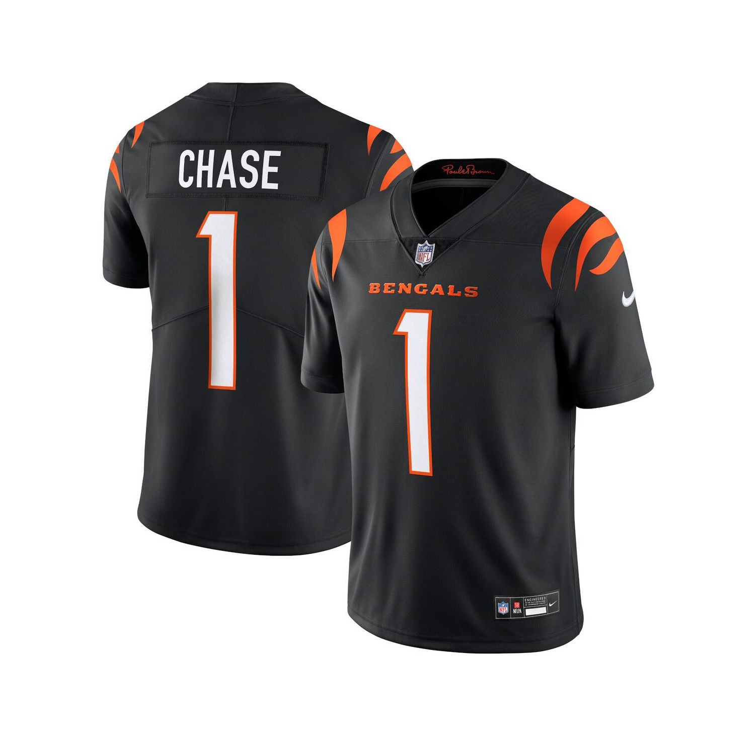 Men's Ja'Marr Chase Cincinnati Bengals Vapor Untouchable Limited Jersey