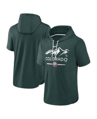 Nike Men's Green Colorado Rockies City Connect Short Sleeve Pullover Hoodie  - Macy's
