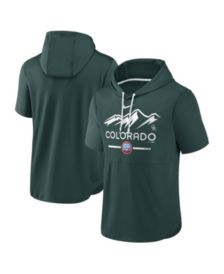 Men's Nike Green Colorado Rockies City Connect Short Sleeve Pullover Hoodie Size: Small