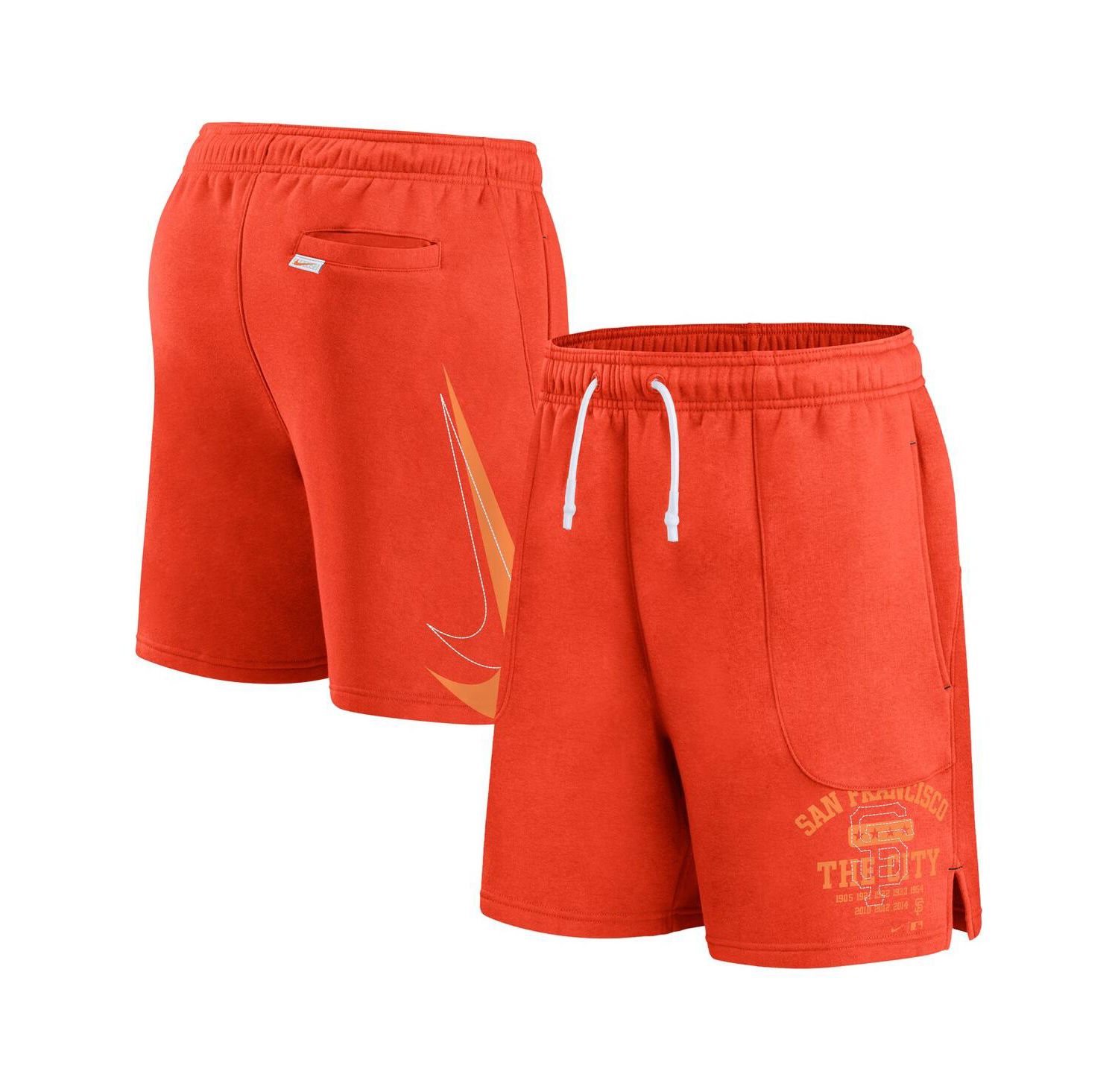 Men's Orange San Francisco Giants Statement Ball Game Shorts