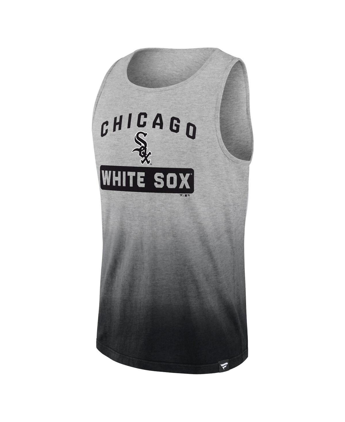 Fanatics Branded Gray/black Chicago White Sox Our Year Tank Top In Gray,black