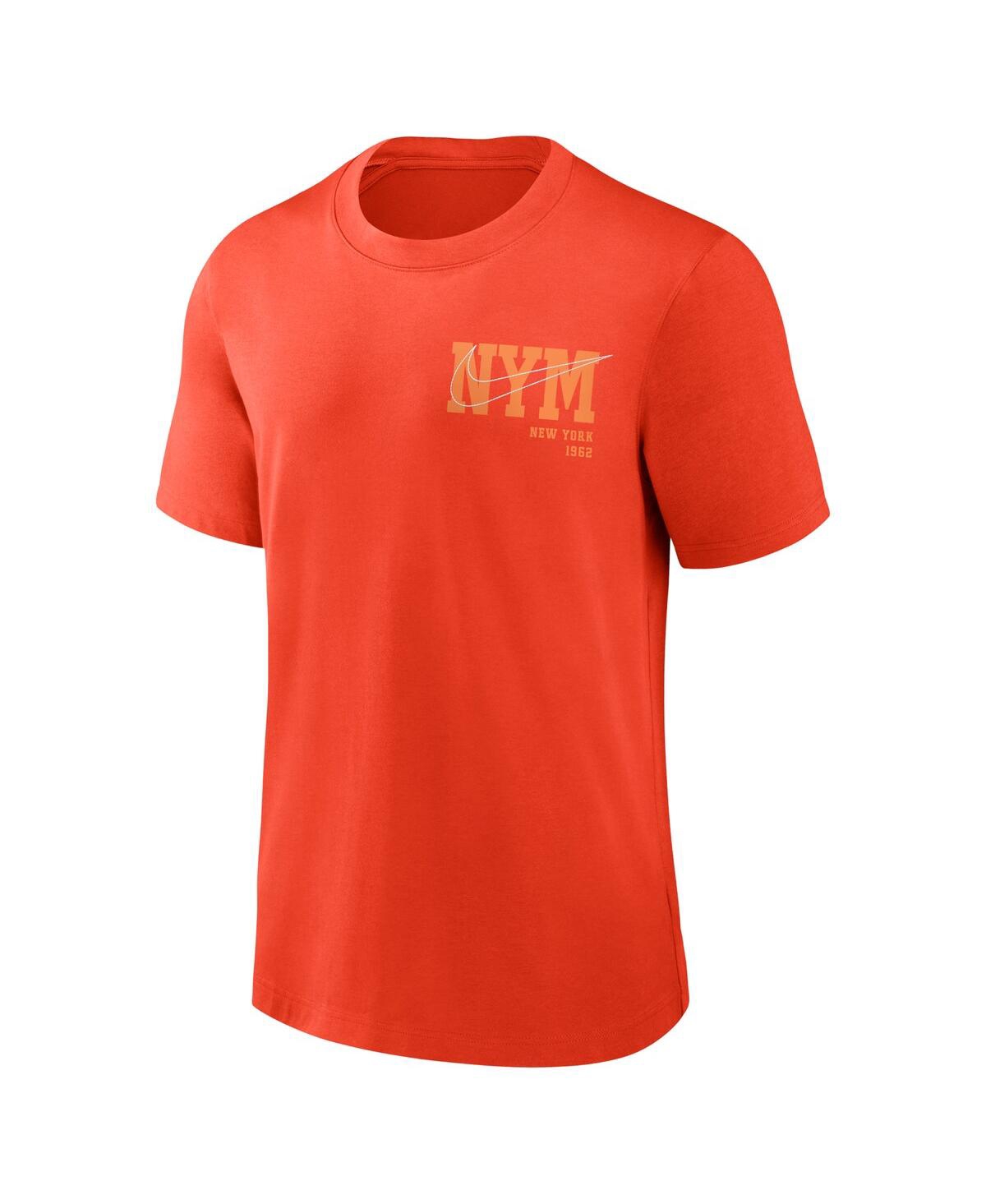 Shop Nike Men's  Orange New York Mets Statement Game Over T-shirt