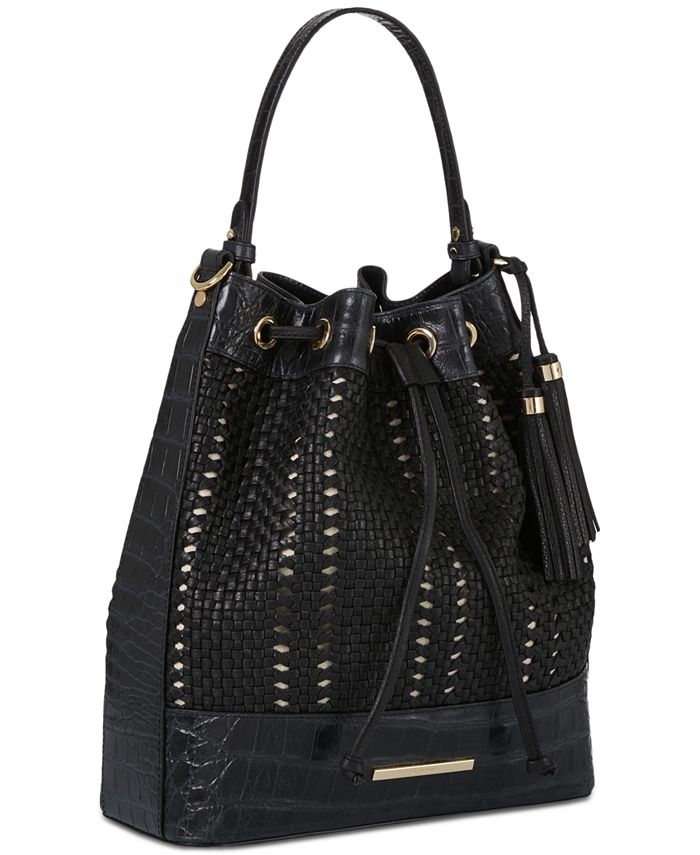Brahmin Marlowe Cascata Embossed Leather Shoulder Macy's
