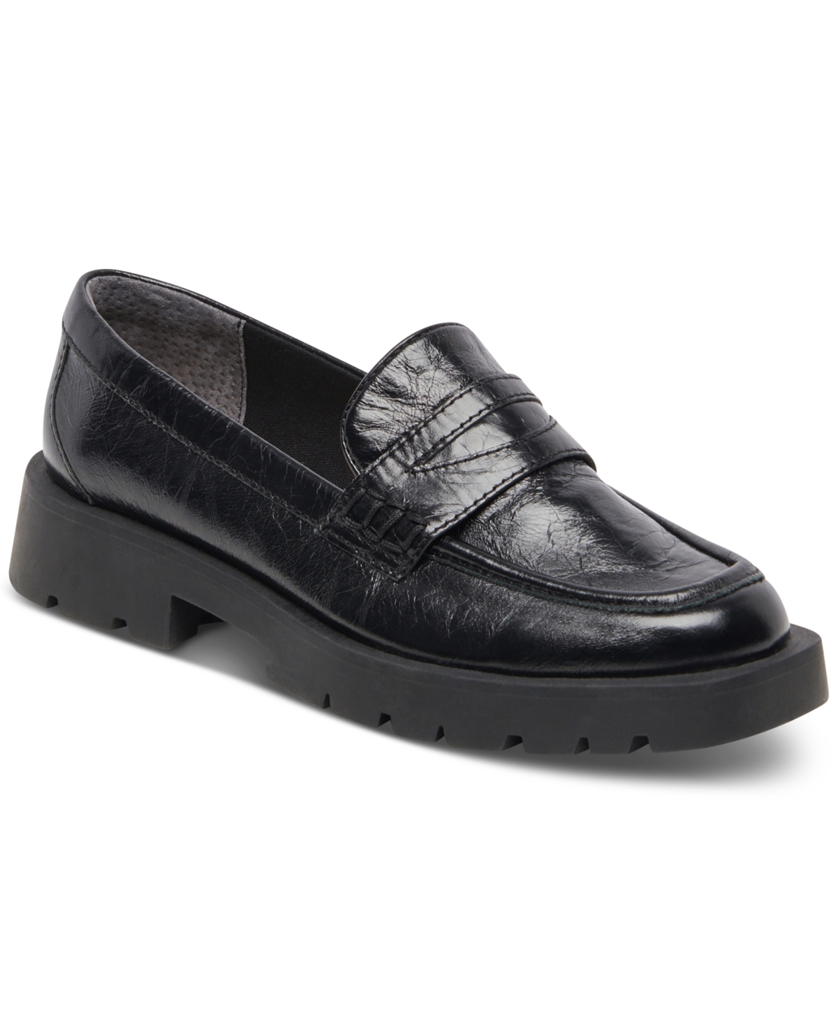 DOLCE VITA WOMEN'S ELIAS LUG SOLE TAILORED LOAFER FLATS