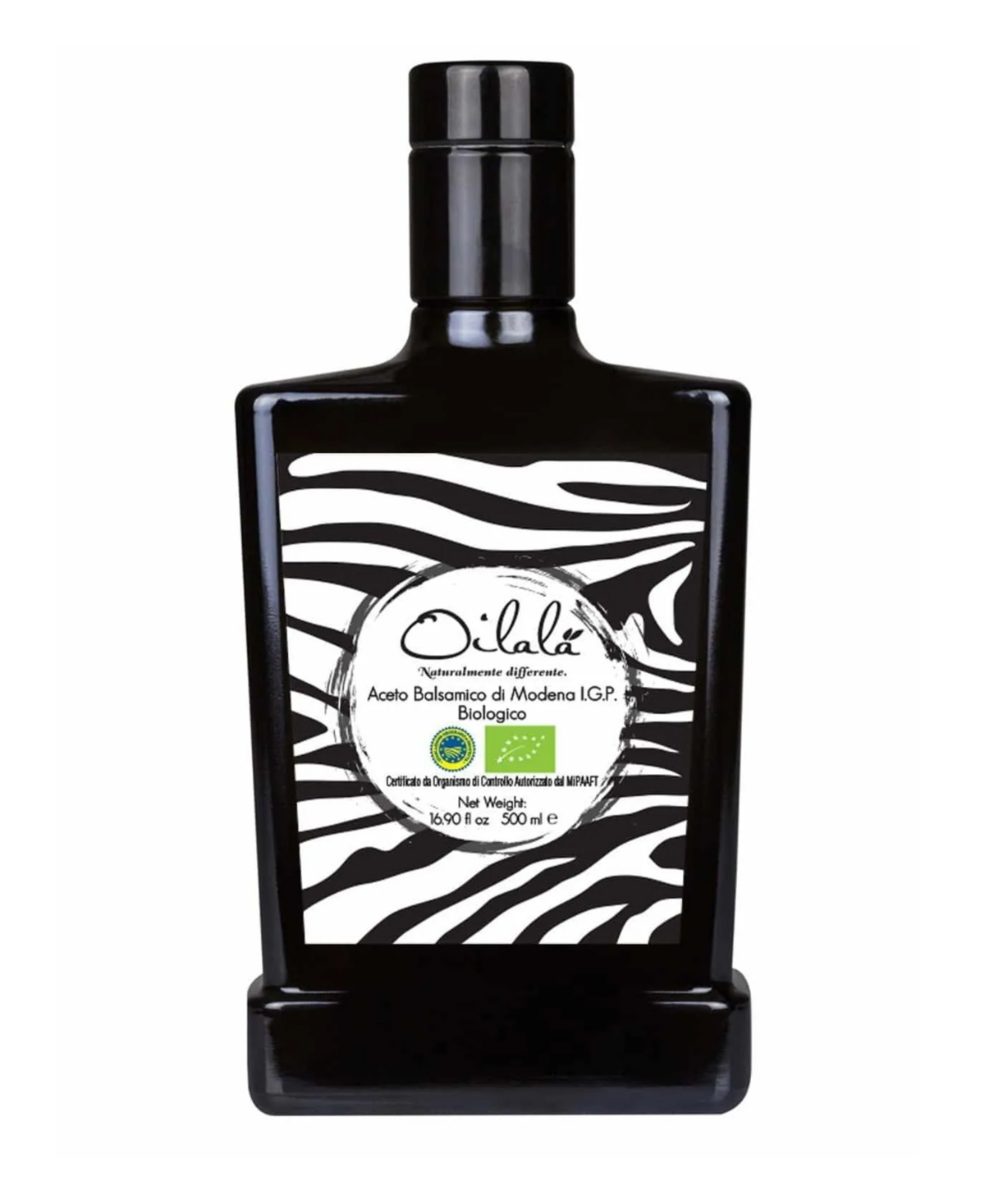 Oilala Aged Italian Balsamic Vinegar Of Modena Glass Bottle, 500 ml