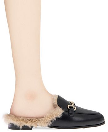Target fur outlet lined loafers