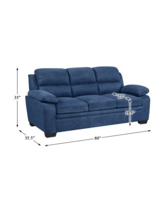 White Label Odessa 80" Sofa