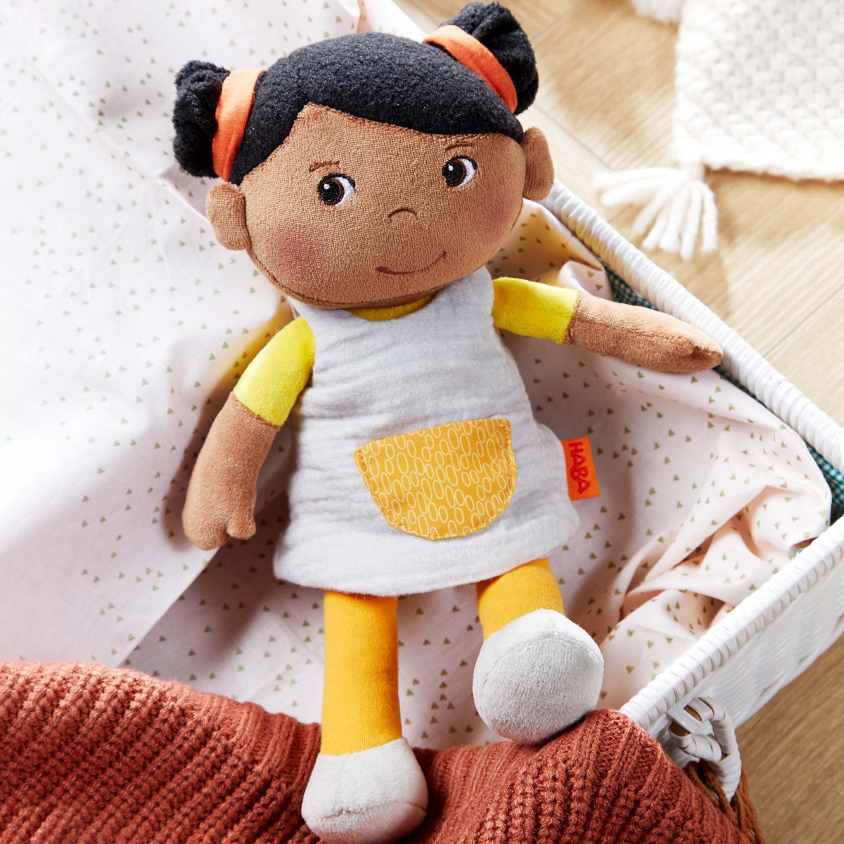 Haba Snug Up Jada Baby Doll (Machine Washable)