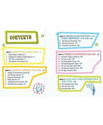 Everything You Need to Ace U.S. History in One Big Fat Notebook, 2nd Edition- The Complete Middle School Study Guide by Workman Publishing