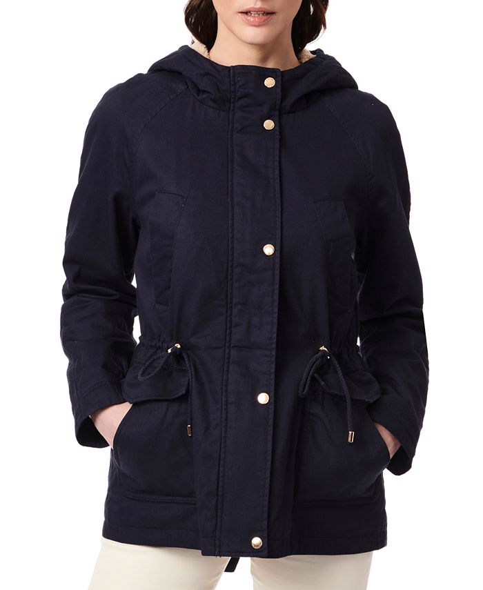 Club Room Men's Parka with a Faux Fur-Hood Jacket, Created for Macy's -  Macy's