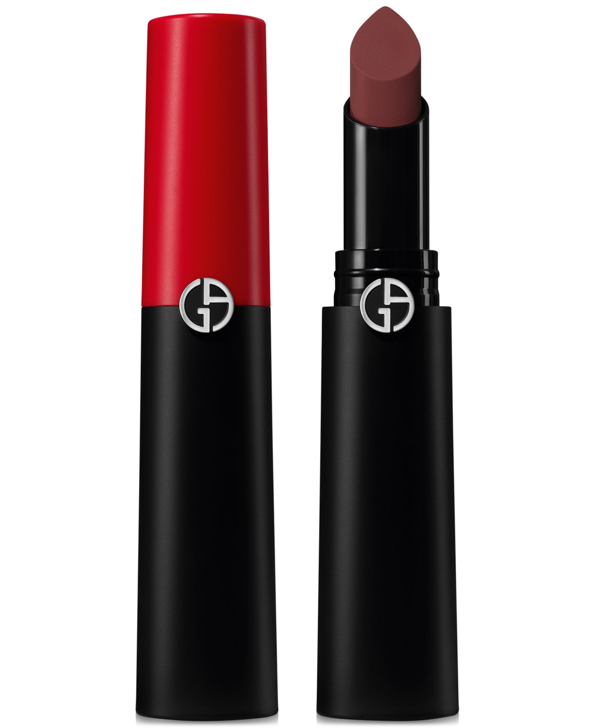 Giorgio Armani Armani Beauty Lip Power Matte Lipstick In Devoted (dark Mauve)