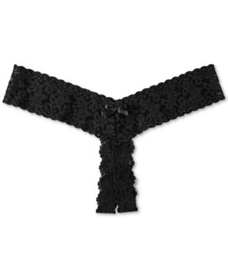 After Midnight Solid Open Panel Thong 481001