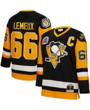 Men's Fanatics Branded Erik Karlsson Black Pittsburgh Penguins Authentic Stack Name & Number T-Shirt