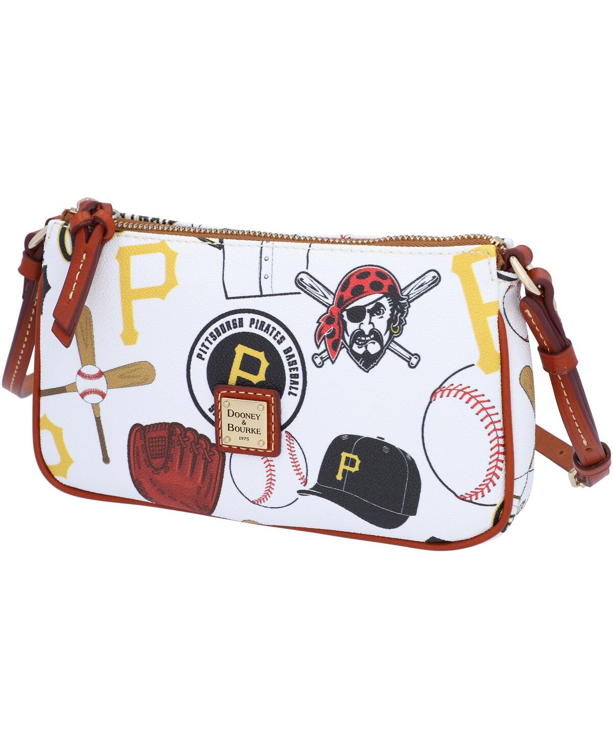 Shop Dooney & Bourke Women's  Pittsburgh Pirates Gameday Lexi Crossbody With Small Coin Case In Multi