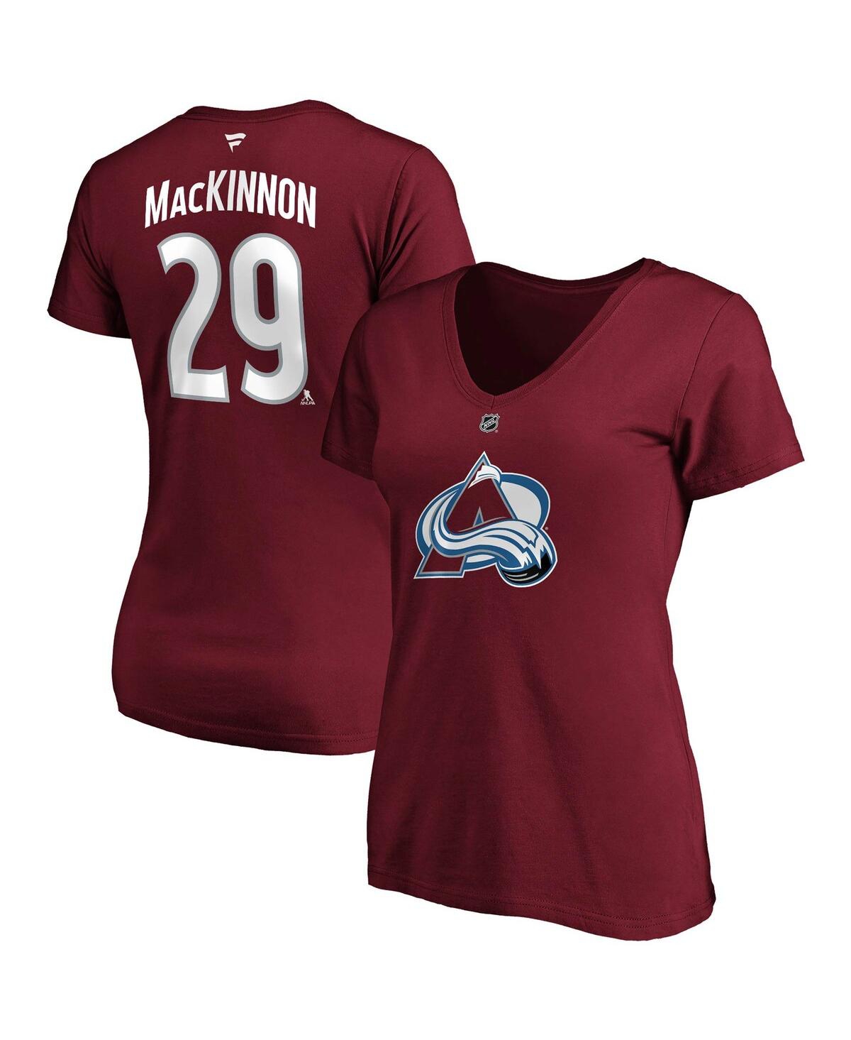 Fanatics Branded Nathan Mackinnon Burgundy Colorado Avalanche 2022 Stanley Cup Champions Authentic S In Burgundy